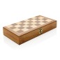 Joc de sah, 32 de piese, dimensiuni 29.5 x 29.5 x 3.5 cm, tabla din lemn Joc de sah, 32 de piese, dimensiuni 29.5 x 29.5 x 3.5 cm, tabla din lemn