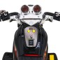 Motocicleta electrica Hot chopper, 6V/4,5Ah, 25W, roti plastic, lumina fata, melodii, 88 x 33 x 61 cm, capacitate 25 kg
