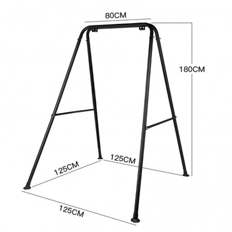 Stand pentru leagan copii, capacitate 50 kg, structura metalica, inaltime 180 cm