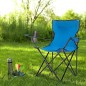 Scaun pliabil camping, manere, suport pahar, 50x82x80 cm