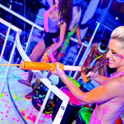 Pistol pentru vopsea splash