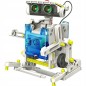Set solar educational, kit constructie roboti 14 in 1, multicolor