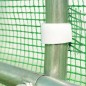 Sera solar tip tunel, 10x3x2 m, ferestre cu plasa anti-insecte, 1 usa rulanta, folie PE cu filtru UV4, verde Sera solar tip tunel, 10x3x2 m, ferestre cu plasa anti-insecte, 1 usa rulanta, folie PE cu filtru UV4, verde