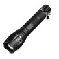 Lanterna CREE LED SMD, 10000 lm, raza 500 m, Zoom reglabil, 4 moduri iluminare, aluminiu, rezistenta la apa, RESIGILAT
