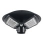 Lampa solara LED 200W, luminozitate 10.000 lm, senzor crepuscular si de miscare, control telecomanda