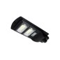 Lampa stradala, panou solar amorf, LED 100W, lumina 6000K, 2000lm, senzor miscare, telecomanda IR, IP65
