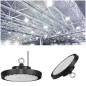 Lampa industriala suspendata, High Bay, UFO LED 100W, 11000lm, aluminiu si PC Lampa industriala suspendata, High Bay, UFO LED 100W, 11000lm, aluminiu si PC
