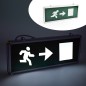 Panou LED indicator EXIT Stanga/Dreapta, cu acumulator Panou LED indicator EXIT Stanga/Dreapta, cu acumulator