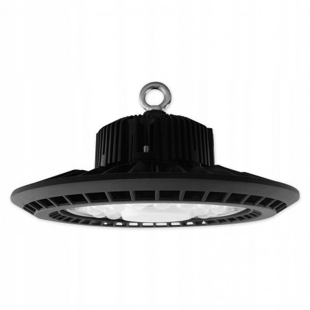 Lampa industriala High Bay, 216 LED-uri SMD, 15000lm, unghi fascicul 90 grade, negru