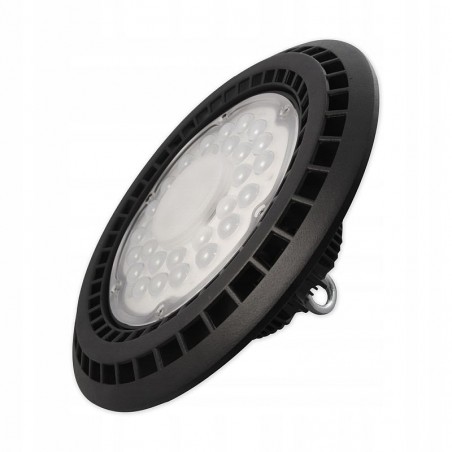 Lampa industriala High Bay, 216 LED-uri SMD, 15000lm, unghi fascicul 90 grade, negru