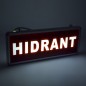 Panou de informare LED cu acumulator, semn HIDRANT Panou de informare LED cu acumulator, semn HIDRANT