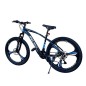 Bicicleta Mountain Bike, schimbator Shimano, roti 26 inch, 21 viteze, frane pe disc, albastru Bicicleta Mountain Bike, schimbator Shimano, roti 26 inch, 21 viteze, frane pe disc, albastru