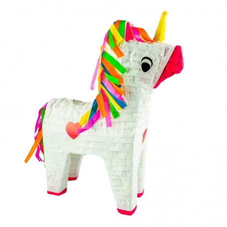 Pinata Unicorn, accesoriu party, 32x13x52 cm, multicolor, 6 ani+