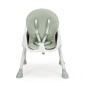 Scaun de masa pentru bebelusi, model 2 in 1, centuri siguranta, tavita, 92x77x62 cm, verde, RESIGILAT