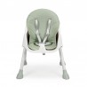 Scaun de masa pentru bebelusi, model 2 in 1, centuri siguranta, tavita, 92x77x62 cm, verde