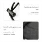 Husa ergonomica pentru scaun bicicleta, antiderapanta, spuma, 28 x 17.5 cm, negru Husa ergonomica pentru scaun bicicleta, antiderapanta, spuma, 28 x 17.5 cm, negru