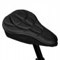 Husa ergonomica pentru scaun bicicleta, antiderapanta, spuma, 28 x 17.5 cm, negru