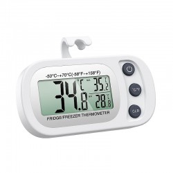 Termometru digital pentru frigider, ecran LCD 1.96 inch, carlig agatare