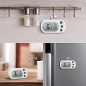 Termometru digital pentru frigider, ecran LCD 1.96 inch, carlig agatare