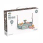 Set de pescuit rotativ Buba Go Fishing, 6 melodii, 21 accesorii, gri