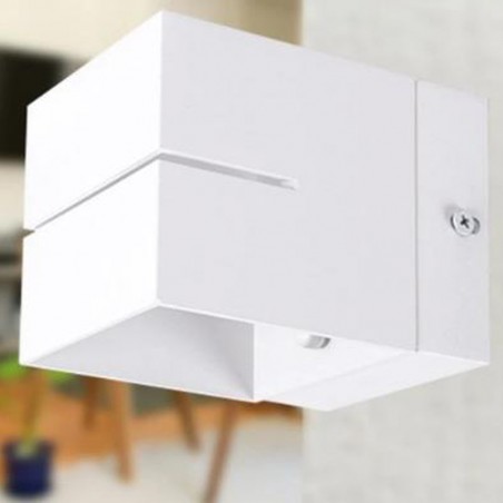 Aplica LED de interior, 7W, unghi iluminare 120 grade, 80 x 80 x 100 mm, alb