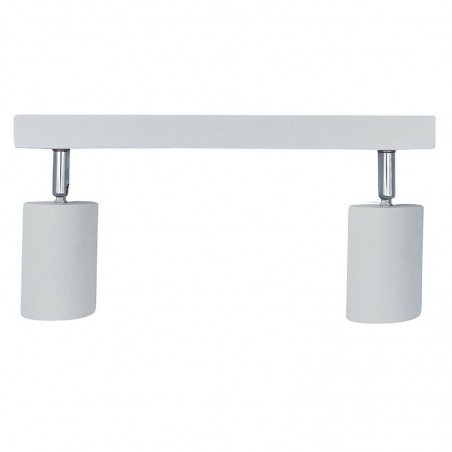 Plafoniera dubla de tavan, LED GU10, design modern, aluminiu, IP20
