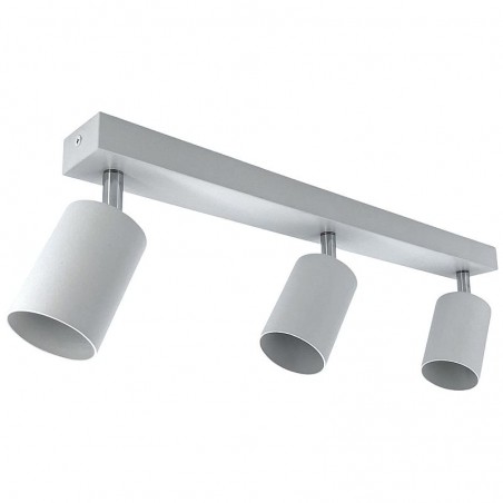 Plafoniera de tavan, 3 LED-uri, unghi reglabil, IP20, soclu GU10, alb