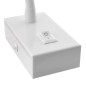 Aplica flexibila de interior, LED COB, 3W, lumina alb neutra, 150lm, IP20, alb