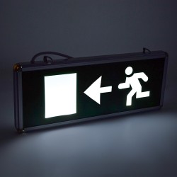 Panou LED indicator EXIT Stanga/Dreapta, cu acumulator