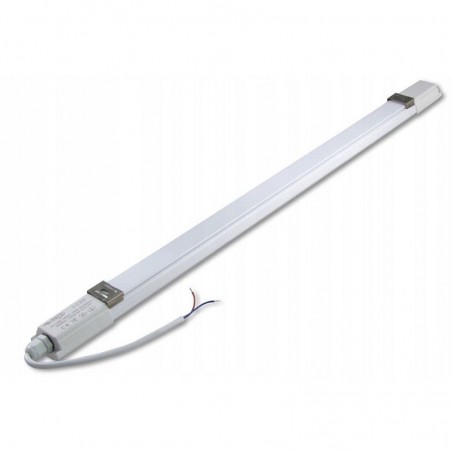 Lampa LED Slim 18W, lumina rece, 1500lm, IP65, carcasa PC, alb