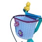 Bicicleta copii, 16 inch, cos cumparaturi, scaun ajustabil, roti si maner detasabile, turcoaz