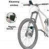 Kilometraj wireless pentru bicicleta, 15 functii, display LED, ora, monitorizare consum calorii