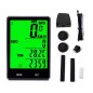 Kilometraj wireless pentru bicicleta, 15 functii, display LED, ora, monitorizare consum calorii, RESIGILAT