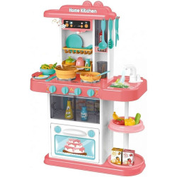 Bucatarie multifunctionala pentru copii, efecte sonore gatit, lumini, apa chiuveta, 72x51.5x23.5 cm
