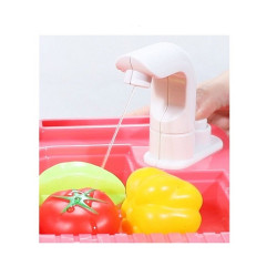 Bucatarie multifunctionala pentru copii, efecte sonore gatit, lumini, apa chiuveta, 72x51.5x23.5 cm
