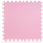 Covoras puzzle XL, 60x60 cm, 2 cm, spuma EVA, 2 piese, roz, RESIGILAT