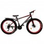 Bicicleta Fat Bike 26 inch, cadru otel, 21 viteze, schimbator Shimano, roti 4", Phoenix, RESIGILAT