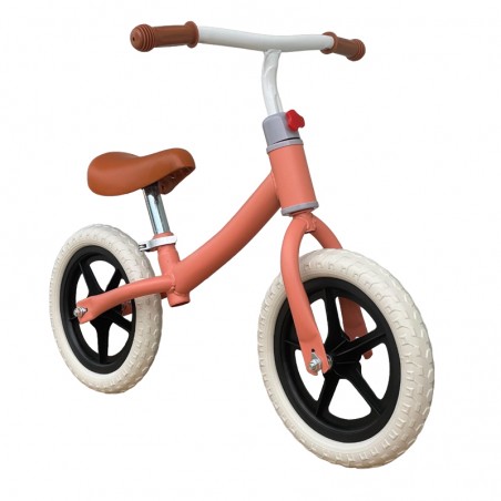 Bicicleta fara pedale, 11 inch, ghidon si scaun ajustabile, roti spuma EVA, orange