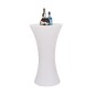 Masa cocktail iluminata LED RGB, 16 culori interschimbabile, control telecomanda, 112x58 cm