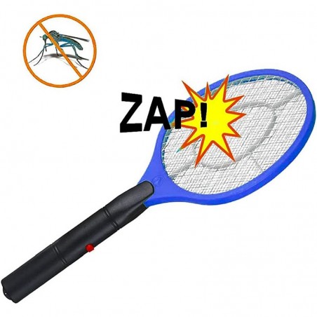 Paleta electrica anti insecte, 3 straturi fire, alimentare cu baterii