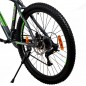 Bicicleta Mountain Bike, roti 26 inch, cadru aluminiu, 21 viteze, frane mecanice pe disc, verde, RESIGILAT