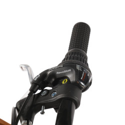 Bicicleta dama cu cos, roti 26 inch, 7 viteze, schimbator Shimano, cadru otel 17", V-Brake, Phoenix