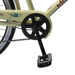 Bicicleta dama cu cos, roti 26 inch, 7 viteze, schimbator Shimano, cadru otel 17", V-Brake, Phoenix