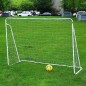 Poarta de fotbal pentru copii, cu plasa, 213x150x75 cm, cadru otel