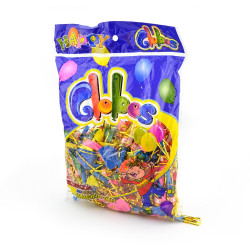 Set 50 fluiere cu balon 