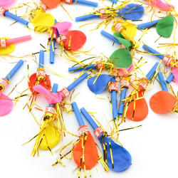 Set 50 fluiere cu balon 