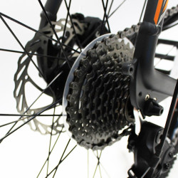 Bicicleta MTB Phoenix, roti 26 inch, 27 viteze S-RIDE, frane pe disc, suspensii