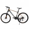 Bicicleta MTB Phoenix, roti 26 inch, 27 viteze S-RIDE, frane pe disc, suspensii