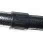 Sezlong gradina, perna inclusa, reglabil 3 moduri, 182x56cm, poliester, gri