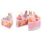 Tort aniversar de jucarie, 75 piese, efecte sonore, prindere velcro, 15x8cm Tort aniversar de jucarie, 75 piese, efecte sonore, prindere velcro, 15x8cm